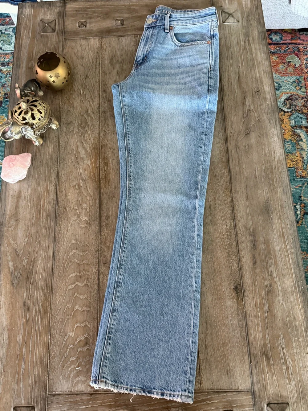 American Eagle Outfitters 90’s Bootcut Light Blue Jeans - Picture 12 of 13
